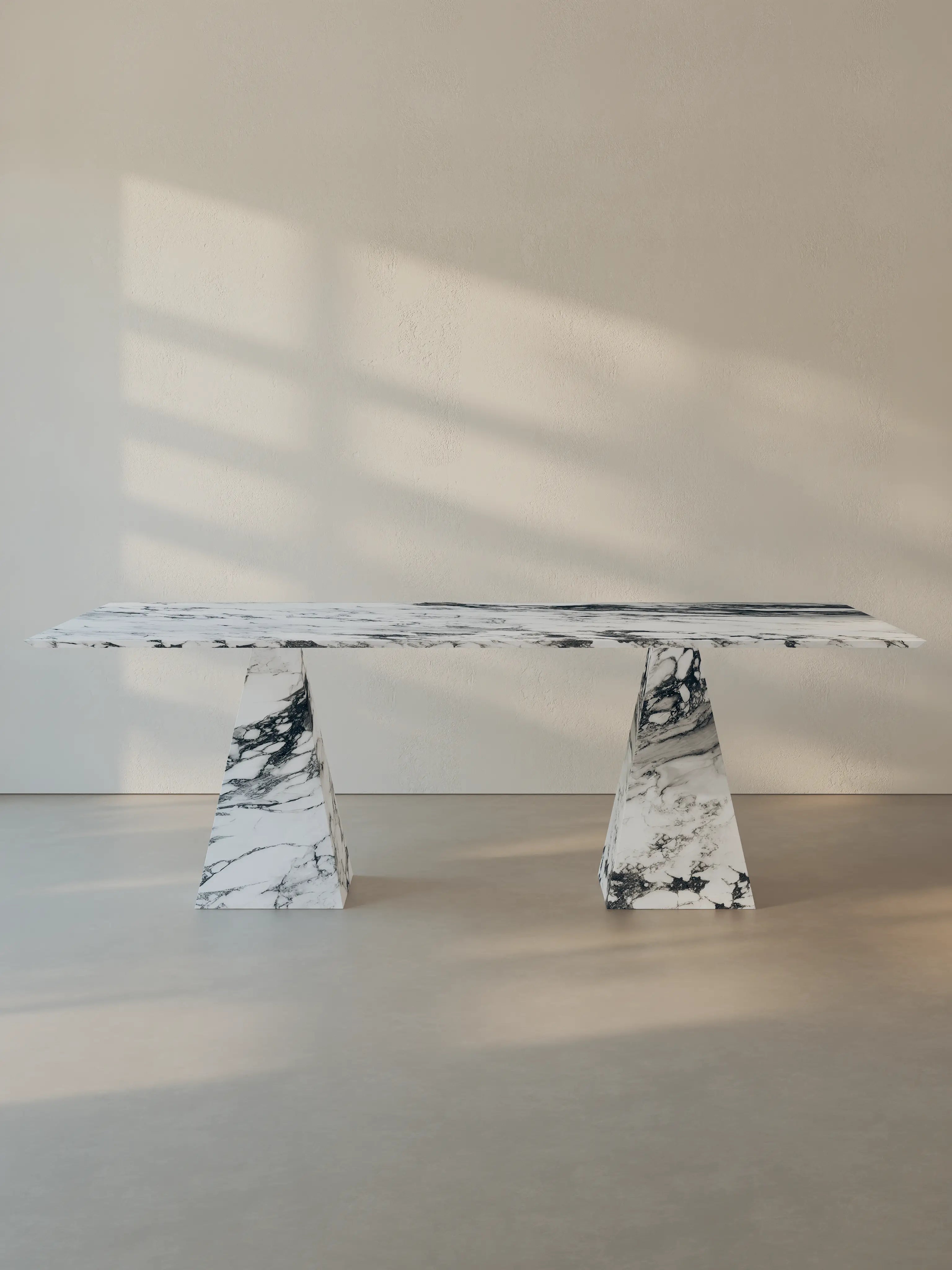 Dining Table - Pyramid Base