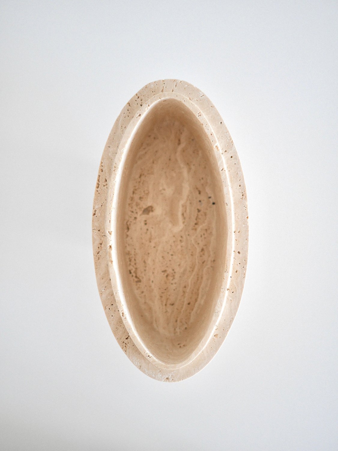 Zeina Bowl Travertine