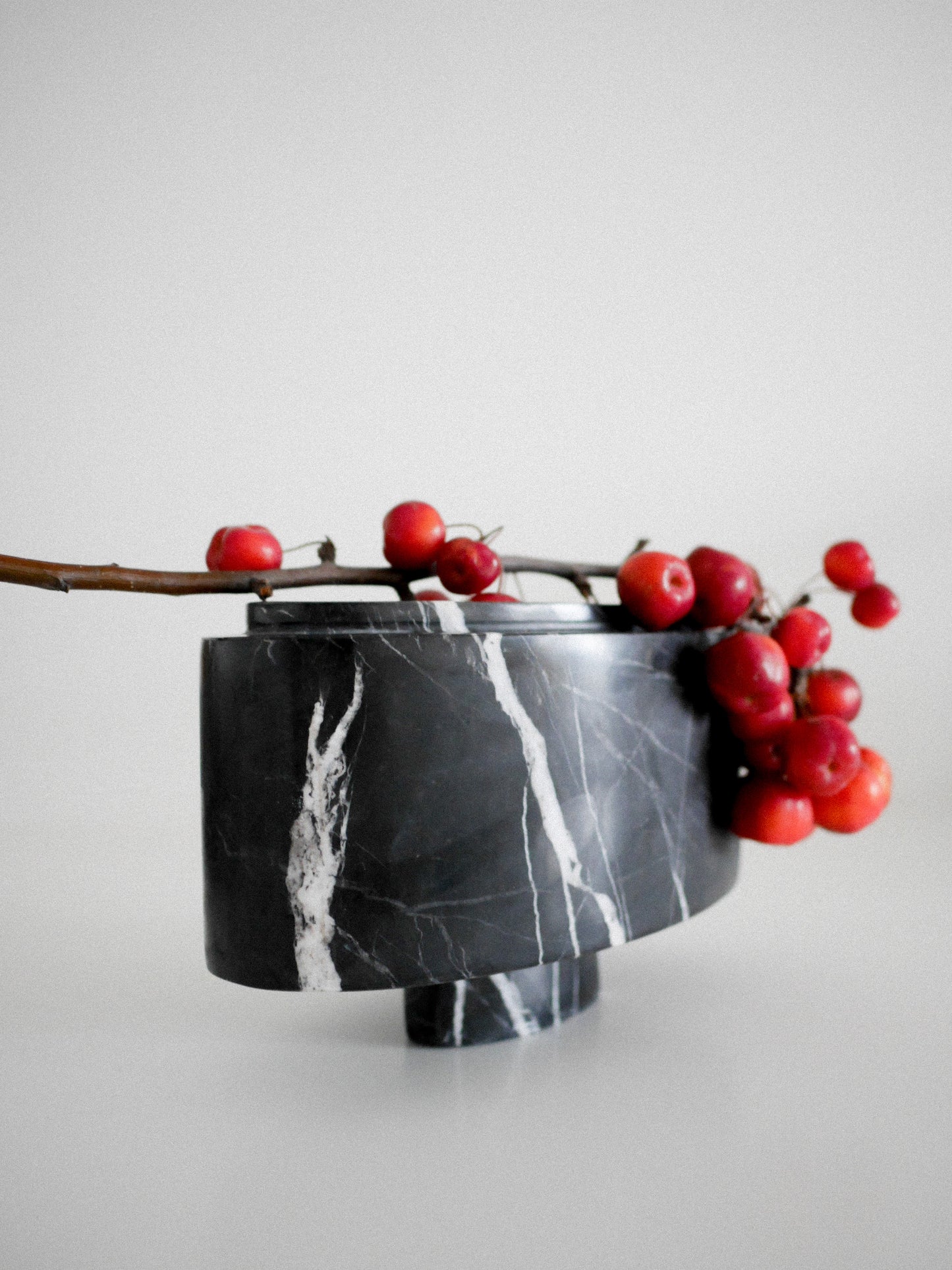 Zeina Bowl Black Marble - Character Edition